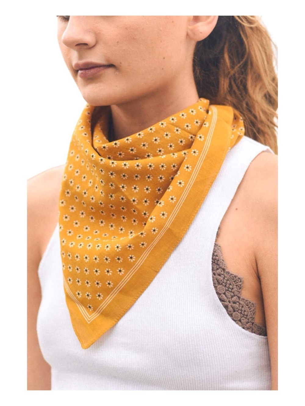 Set of 3 Madewell Silk Bandana Scarves - Picture 4 of 7